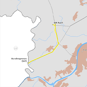 Trassenverlauf des BBPlG-Vorhabens 71 Trassenverlauf des BBPlG-Vorhabens 71