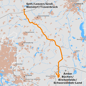 möglicher Trassenverlauf des Bestandteils Seth/Leezen/Groß Niendorf/Travenbrück – Ämter Büchen/Breitenfelde/Schwarzenbek-Land (TraveBilleLink) des BBPlG-Vorhabens 81d möglicher Trassenverlauf des Bestandteils Seth/Leezen/Groß Niendorf/Travenbrück – Ämter Büchen/Breitenfelde/Schwarzenbek-Land (TraveBilleLink) des BBPlG-Vorhabens 81d